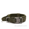 Hundehalsband Military Nylon Heavy Duty Metallschnalle